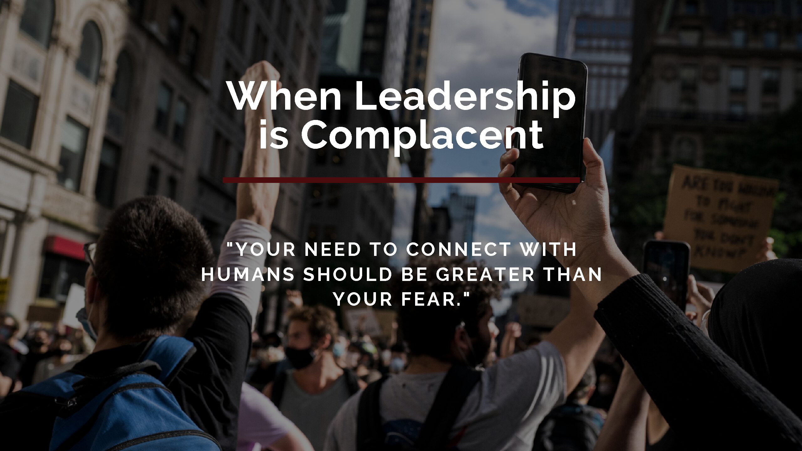 When Leadership is Complacent